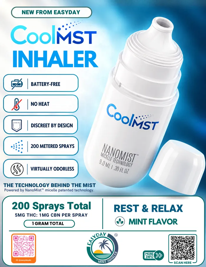 CoolMST Rest & Relax Inhaler — Retailer Flyer