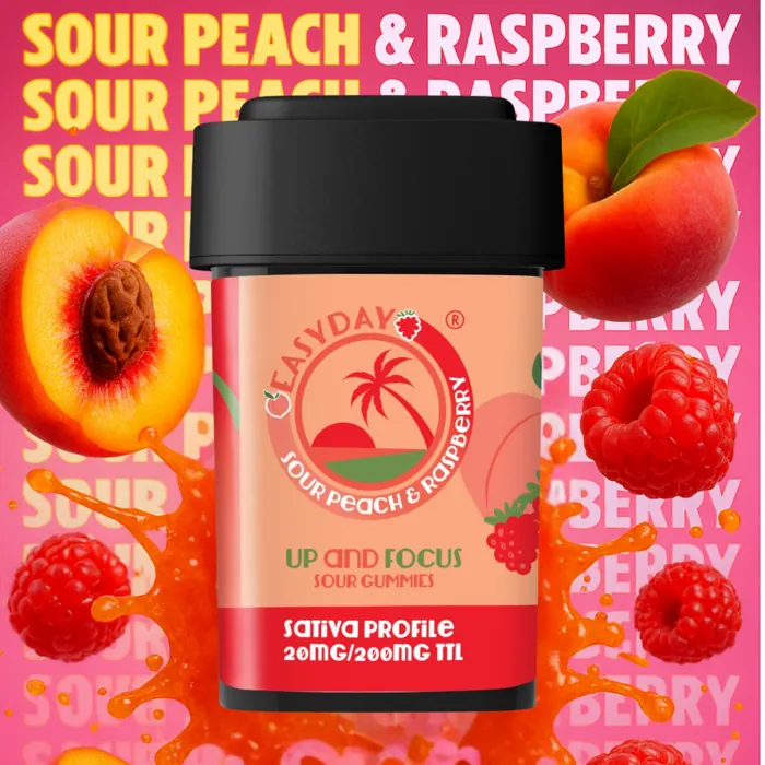 Sour Peach & Raspberry